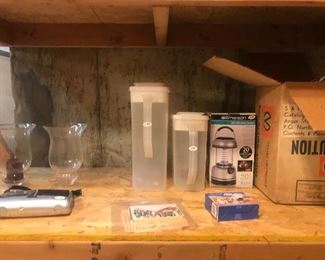 Assorted Items In Unfinished Basement