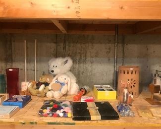 Assorted Items In Unfinished Basement