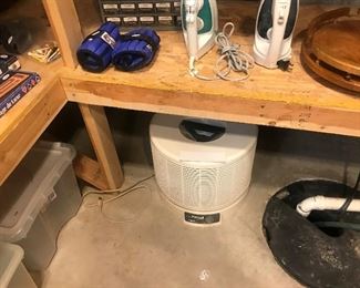 Assorted Items In Unfinished Basement