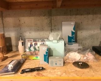 Assorted Items In Unfinished Basement