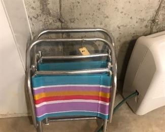 Assorted Items In Unfinished Basement