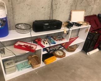 Assorted Items In Unfinished Basement