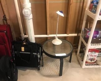 Assorted Items In Unfinished Basement