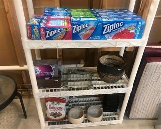 Assorted Items In Unfinished Basement