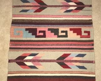 Navajo saddle blanket