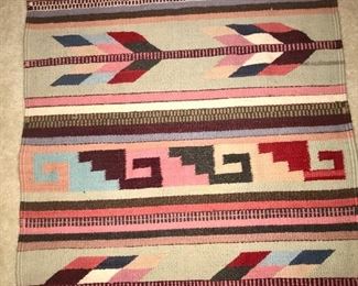 Navajo saddle blanket
