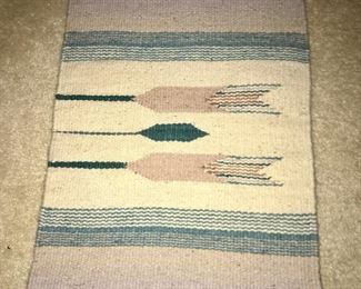 Navajo saddle blanket