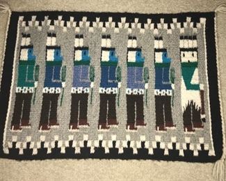 Navajo saddle blanket