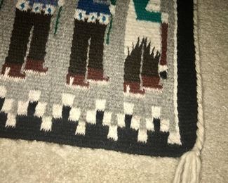 Navajo saddle blanket