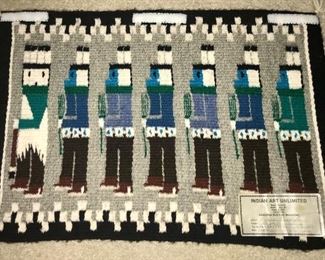 Navajo saddle blanket