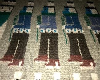 Navajo saddle blanket
