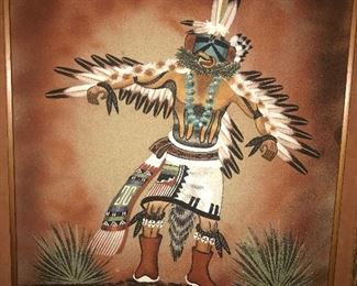 Navajo Sand Art