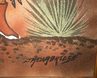 Navajo Sand Art