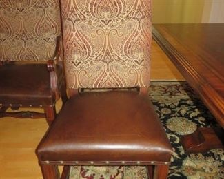  Louis XIV style os de mouto Dining Chairs
Set of 6  2 Arm Chairs - 4 Side Chairs   excellent condition - Like new