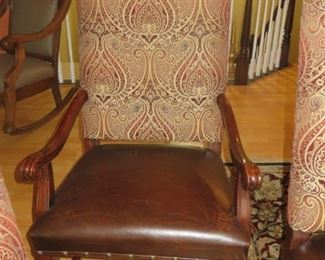  Louis XIV style os de mouto Dining Chairs
Set of 6  2 Arm Chairs - 4 Side Chairs   excellent condition - Like new