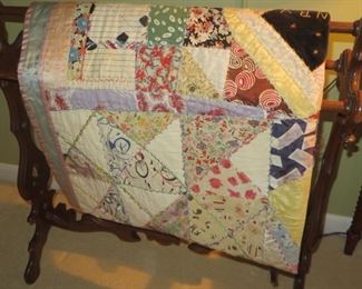 75% off now $35 was $125 Antique Patchwork hand-made Quilt