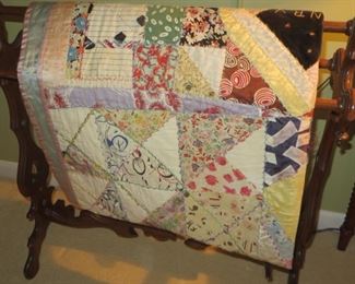 75% off now $35 was $125 Antique Patchwork hand-made Quilt
