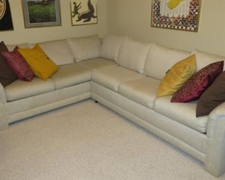 75% 0ff now $65 was $225 Corner Sofa w/ Queen Sleeper Bed