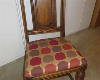 75% offJacobean Style Oak Dining Chairs, Early to Mid 20th Century   Set of 6   ( they match the Sideboard)