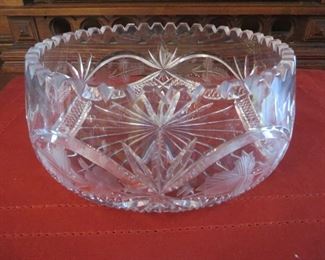 50% off now $10 was $20 Fancy Vintage Cut Class Bowl
