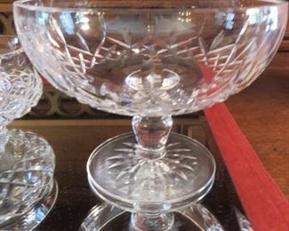 Waterford Crystal Lismore  Round Stem Compote Dish
