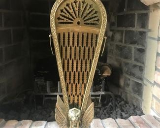  Vintage Fireplace Screen