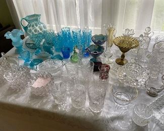 lots of glassware