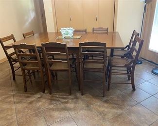 drop leaf dining table and chairs