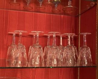 Waterford Wine Glasses, water Goblets, Cordials