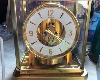 Jaeger Le Coultre Brass Carriage Clock