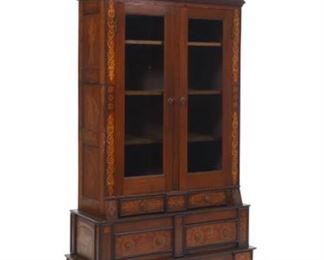 American Marquetry Cabinet 