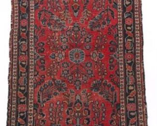 Antique Fine Hand Knotted Daragazin Carpet, ca. 1920s 