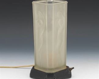 Art Deco Figural Lamp