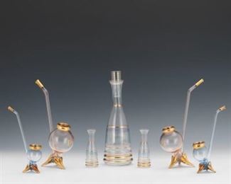 Brandy Sipper and Decanter Set