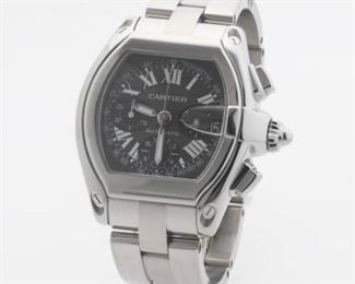 Cartier Roadster Automatic Triple Register Chronograph