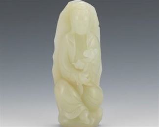 Carved Jade Guanyin