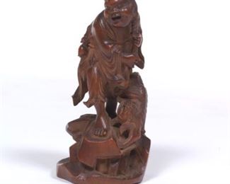 Carved Wood Figurine