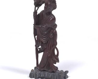 Carved Wood Guanyin