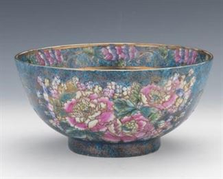 Chinese Enameled Bowl