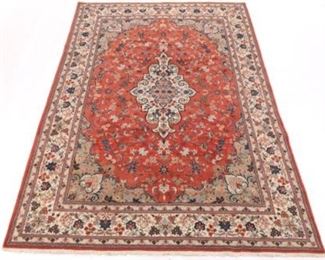 Extra Fine SemiAntique Hand Knotted Tabriz Carpet, ca. 1980s