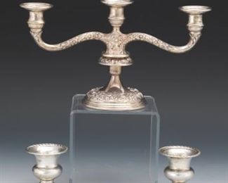 Group of Sterling Silver Table Items