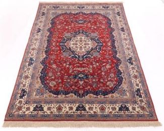 Hand Knotted Isfahan Carpet