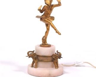 Harlequin Boudoir Lamp