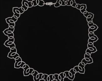 Ladies Diamond Collar Necklace 