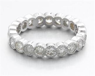 Ladies Diamond Eternity Band 