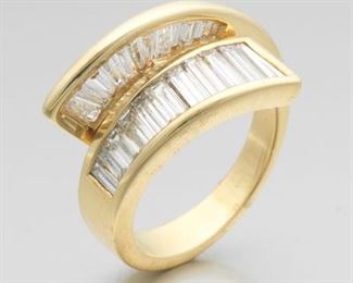 Ladies Gold and Diamond 