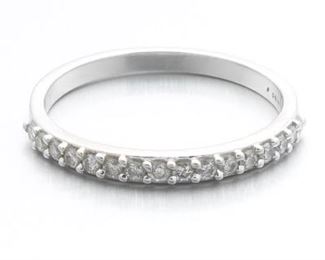 Ladies Gold and Diamond Band 