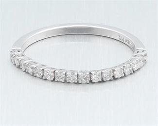 Ladies Gold and Diamond Flex Fit Band 