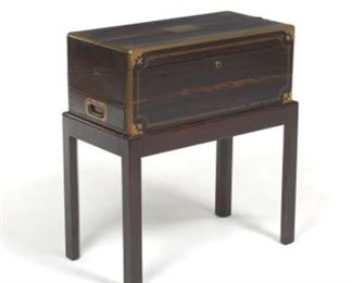 Mahogany Travel Writing Desk