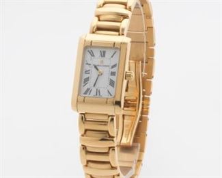 Maurice Lacroix Ladies 18k Gold Watch